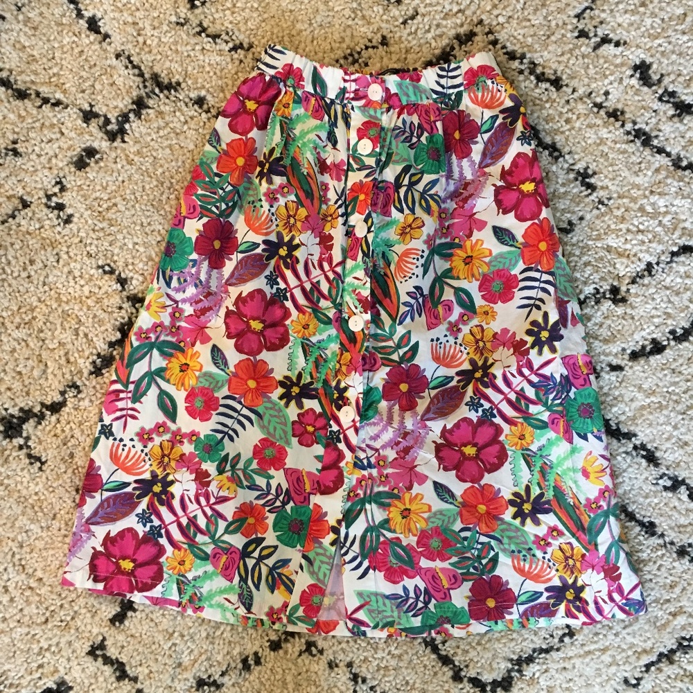 Zara midi skirt